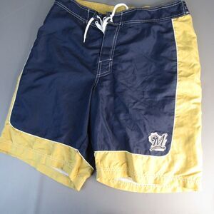 Milwaukee Brewers Swim Trunks Men's Size L Swimming Suit Large‎ MLB